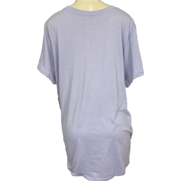 Authentic Hendrix +4 Purple Red House Jimi Hendrix Graphic Short Sleeve T-Shirt - Picture 4 of 6